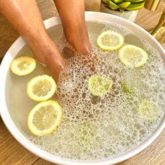 Pedicura spa sin esmaltar